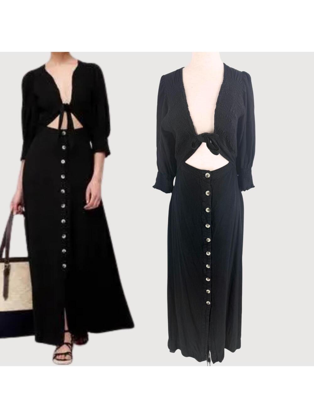 Free People String of Hearts Maxi Dress S/P